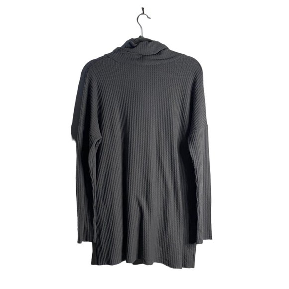 BP Women's Gray Soft Knit Cowl Neck Tunic Top - Picture 7 of 7